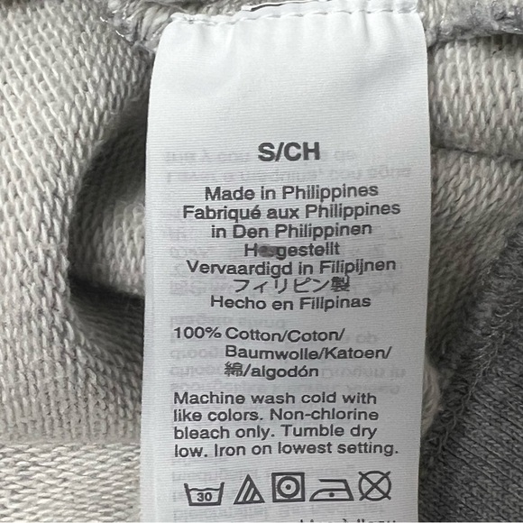 J. Crew Pocket Sweatshirt Size Small Long Sleeve Pullover Gray Crewneck Top S - Picture 9 of 10